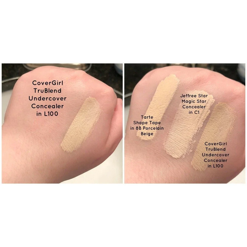 Covergirl Trublend Undercover Concealer Brightening Full Coverage Under Eye